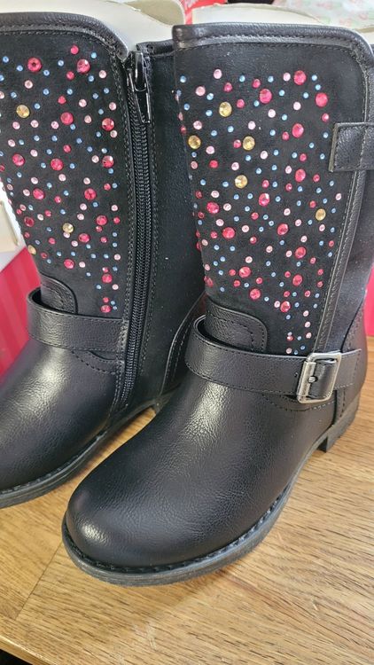 Bottes Victoria's Secret Colin Stuart Taille 6.5B – Bottes Genou Noires, Neuves (petite Rayure)