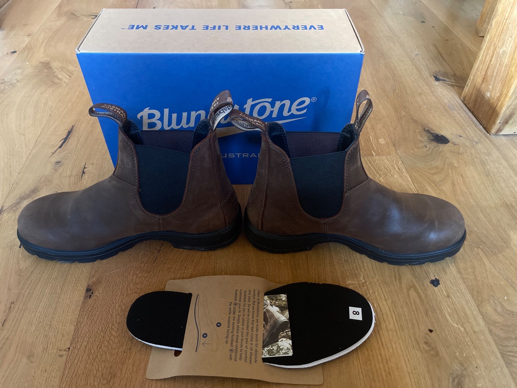 Blundstone Scarpe da uomo: Blundstone Slipper - neuwertig – Nuovo (secondo la descrizione) da Burgdorf venduto da akw_ht6j 1