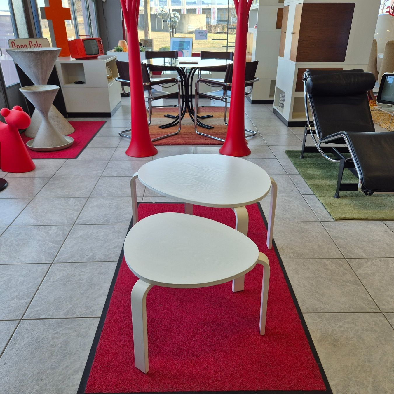 Ikea Tavoli: Set Ikea Svalsta 1999 Beistelltisch Coffee-Table weiss – Usato da Nottwil venduto da Wondewa-Shop 8