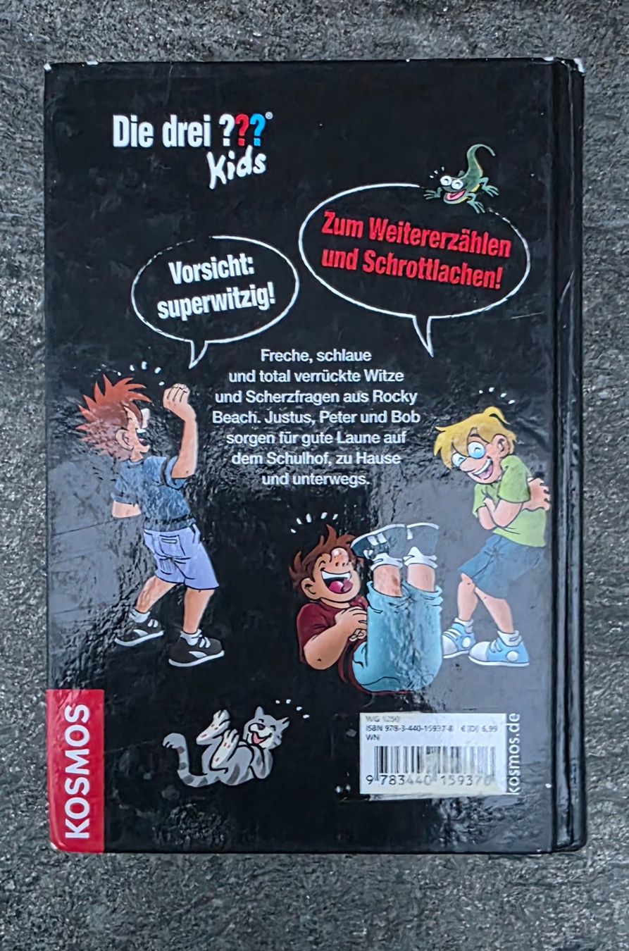 Bücher: Die drei ??? Kids Witzebuch – Gebraucht aus Russikon von Bonofox 1