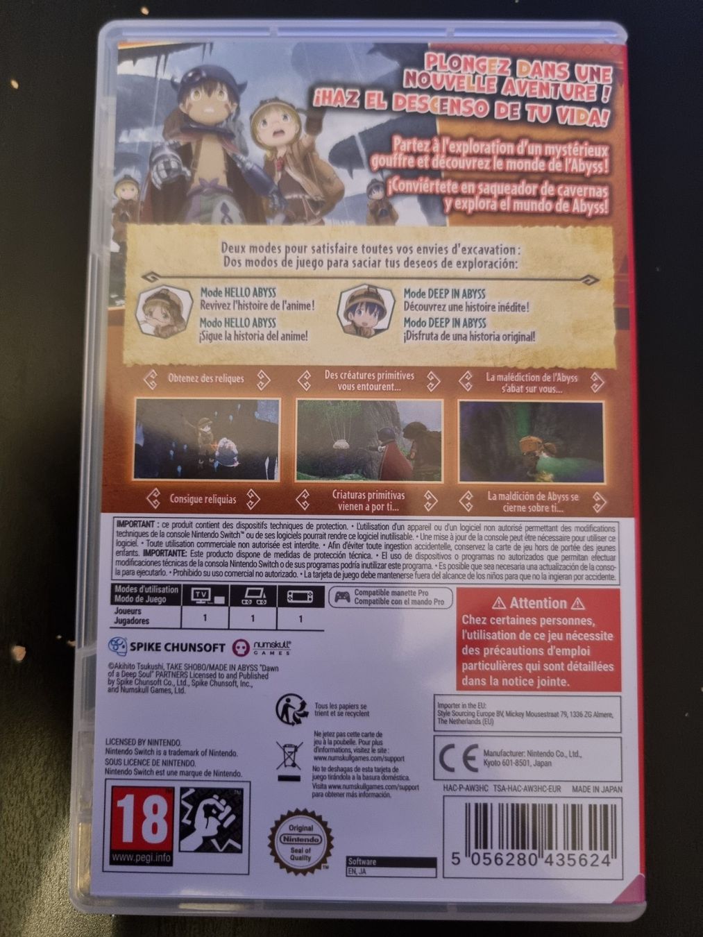 Nintendo Spiele: PORTOFREI: Made in Abyss – Gebraucht aus Vilters von oOLinkOo 1