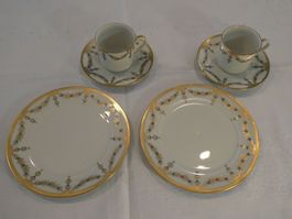 Handbemaltes "Langenthal" Kaffee-Set