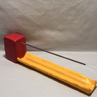 Handgefertigter Raueerstabchenhalter aus Polymer Clay