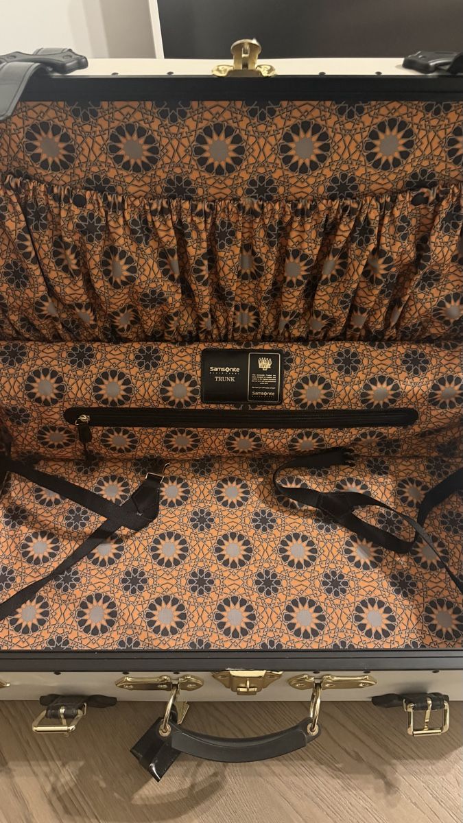 Samsonite Valigie: Samsonite Black Label Trunk Vintage weiss – Usato da Zürich venduto da joy_56l9 4