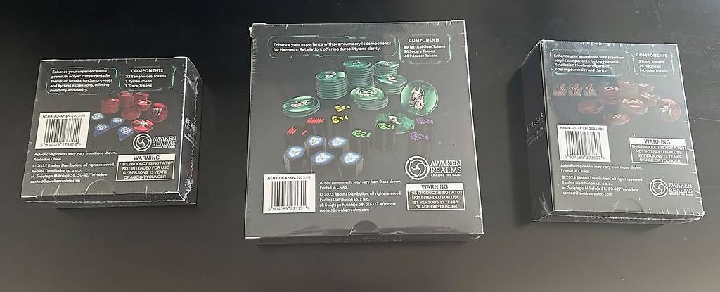 Giochi: Nemesis Acryl Token Kickstarter – Nuovo e nell'imballaggio originale da Uster venduto da Thecurse 1