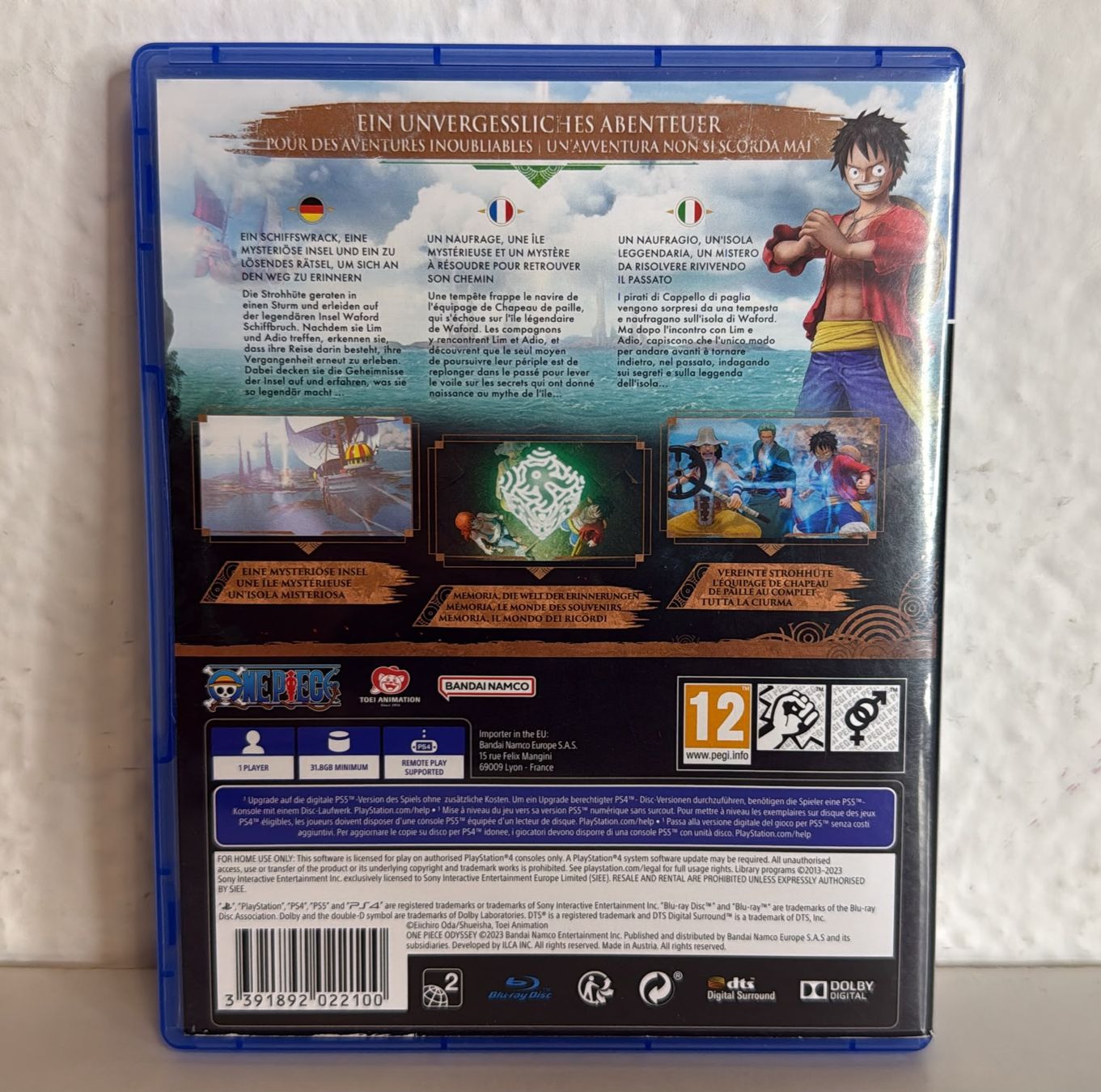 Giochi: One Piece Odyssey PS4 Spiel  – Usato da Ehrendingen venduto da lax21 1