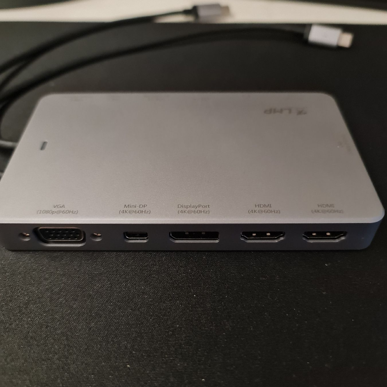 Hubs & Switches: LMP USB-C Dual Docking Station Multiport Adapter Grey – Neu (gemäss Beschreibung) aus Sullens von mar_kf2m 3