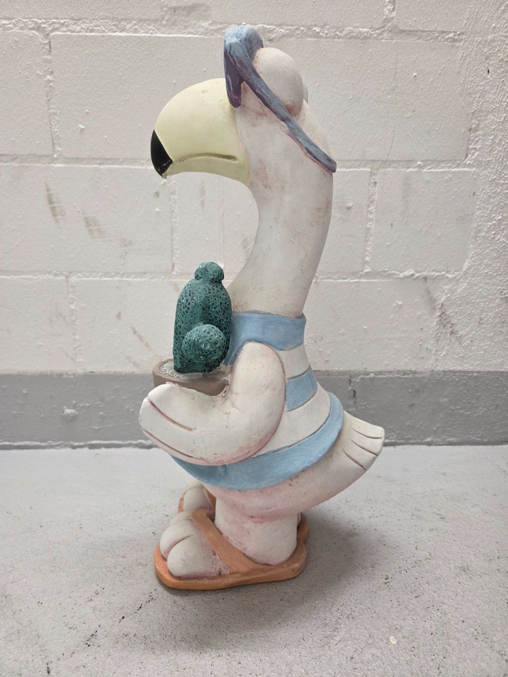 Tutte le decorazioni: Gartendeko Flamingo mit Kaktus – Usato da Winterthur venduto da trise80 1