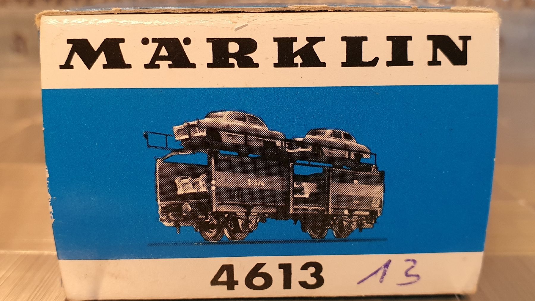 Märklin Modellini di ferrovie: MÄRKLIN 4613 GÜTERWAGEN  – Usato da Männedorf venduto da Modellbau-wyss 4