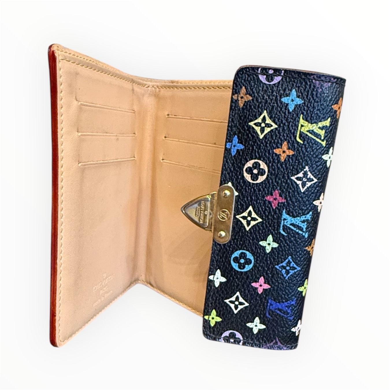 Louis Vuitton Portamonete: LOUIS VUITTON Multicolore Portemonnaie – Usato da Lachen SZ venduto da HelvetiaLuxury 3