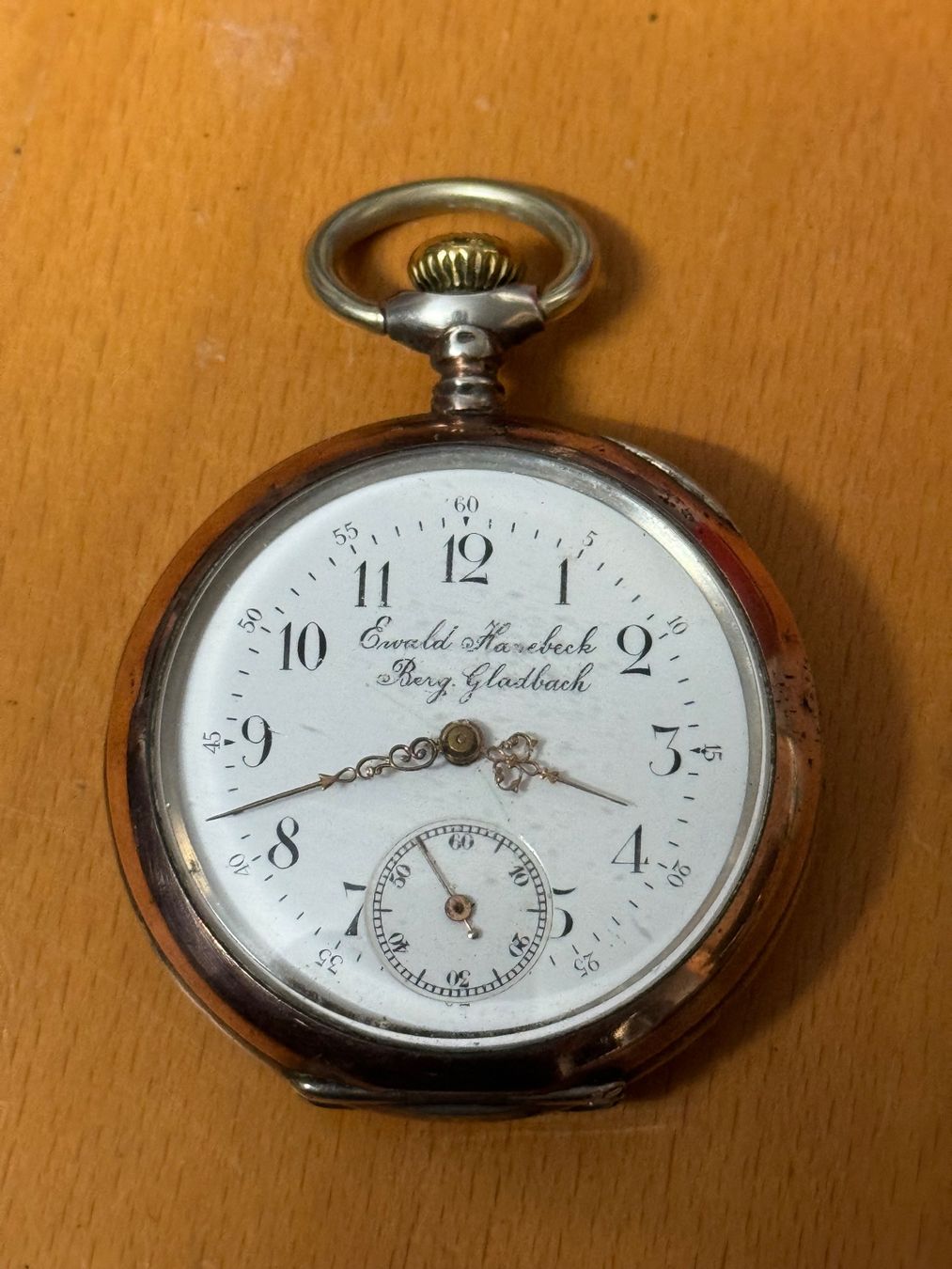Orologi: Taschenuhr Silber – Difettoso da Kaiseraugst venduto da Drasa