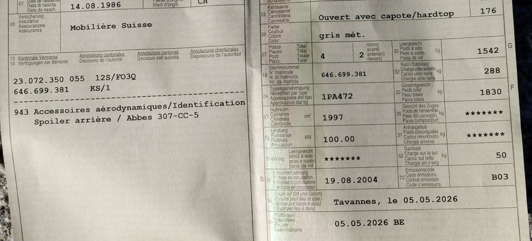 Peugeot Automobili: Peugeot 307cc – Usato da Court venduto da olibrador18 3