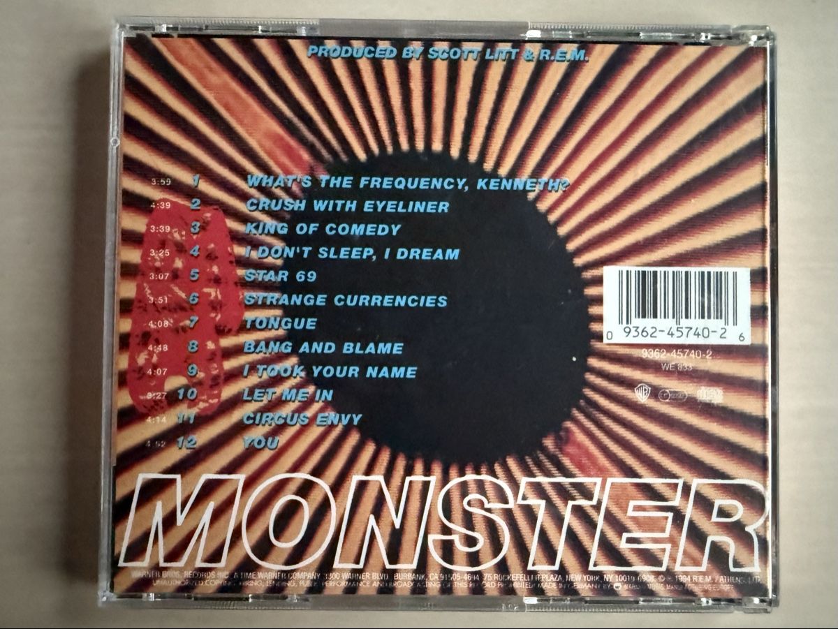 CD: CD R.E.M. Monster  – Usato da Oberried Brienz venduto da Chyara 1