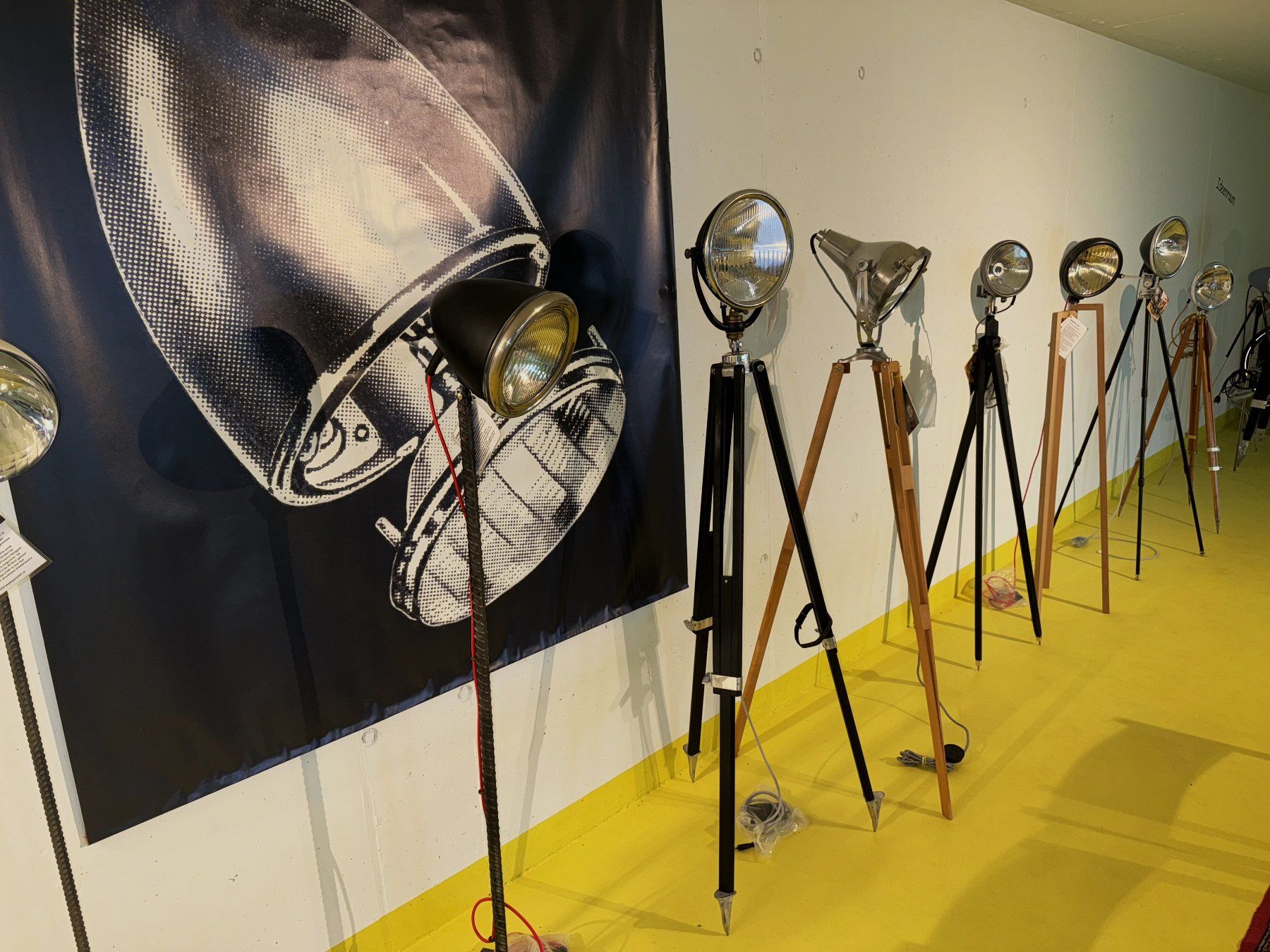 Lampade: Loft Lampe Ständerlampe  Stehleuchte  Scheinwerfer, Unikat – Usato da Walzenhausen venduto da energieberaten 6