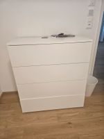 Ikea MALM Kommode mit 4 Schubladen, weiss, 80x100 cm