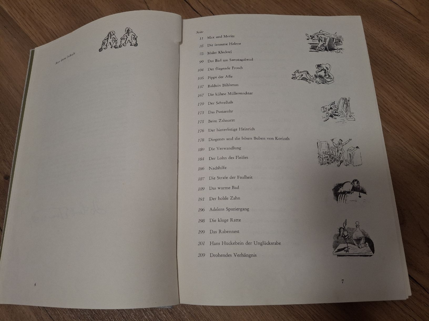 Bücher: Buch Wilhelm Busch Illustrationen – Gebraucht aus Bäriswil BE von vonys 6