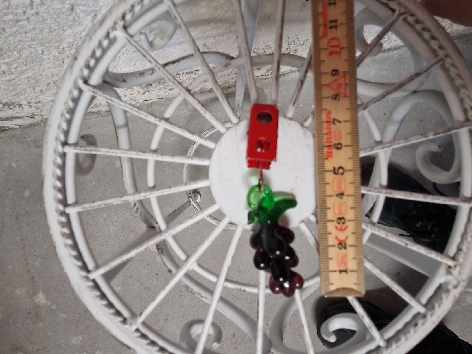 Supporti a parete: Tischdeckenhalter Glasfrüchte-Mix – Nuovo (secondo la descrizione) da Weggis venduto da Oswadan 6