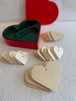 Coeur en bois pour bricolage