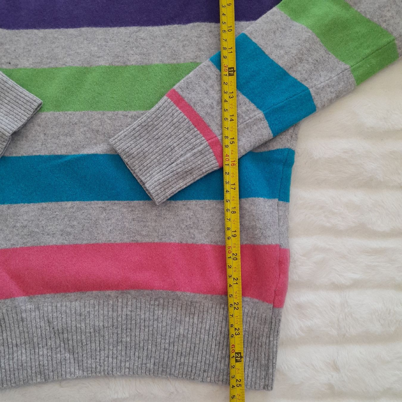 Pulls & Sweat-shirts: Pull Franklin Marshall, laine vierge, rayures multicolores. – D'occasion à Renens VD par ser_j2fn 5