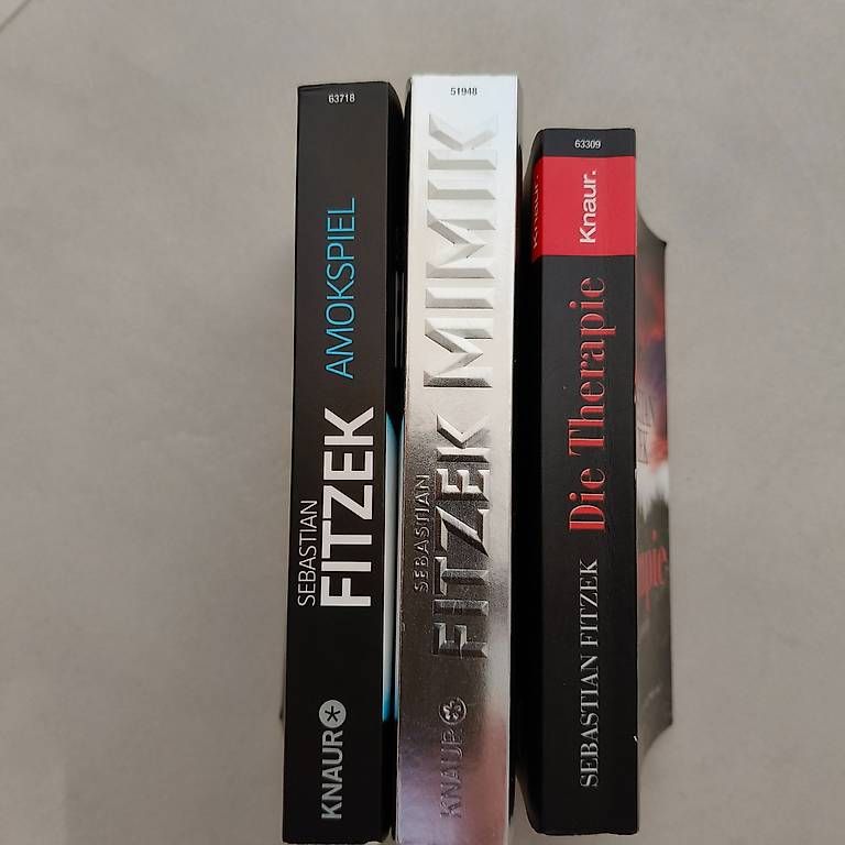 Bücher: Sebastian Fitzek (3 St.) – Gebraucht aus Zug von goodread 1