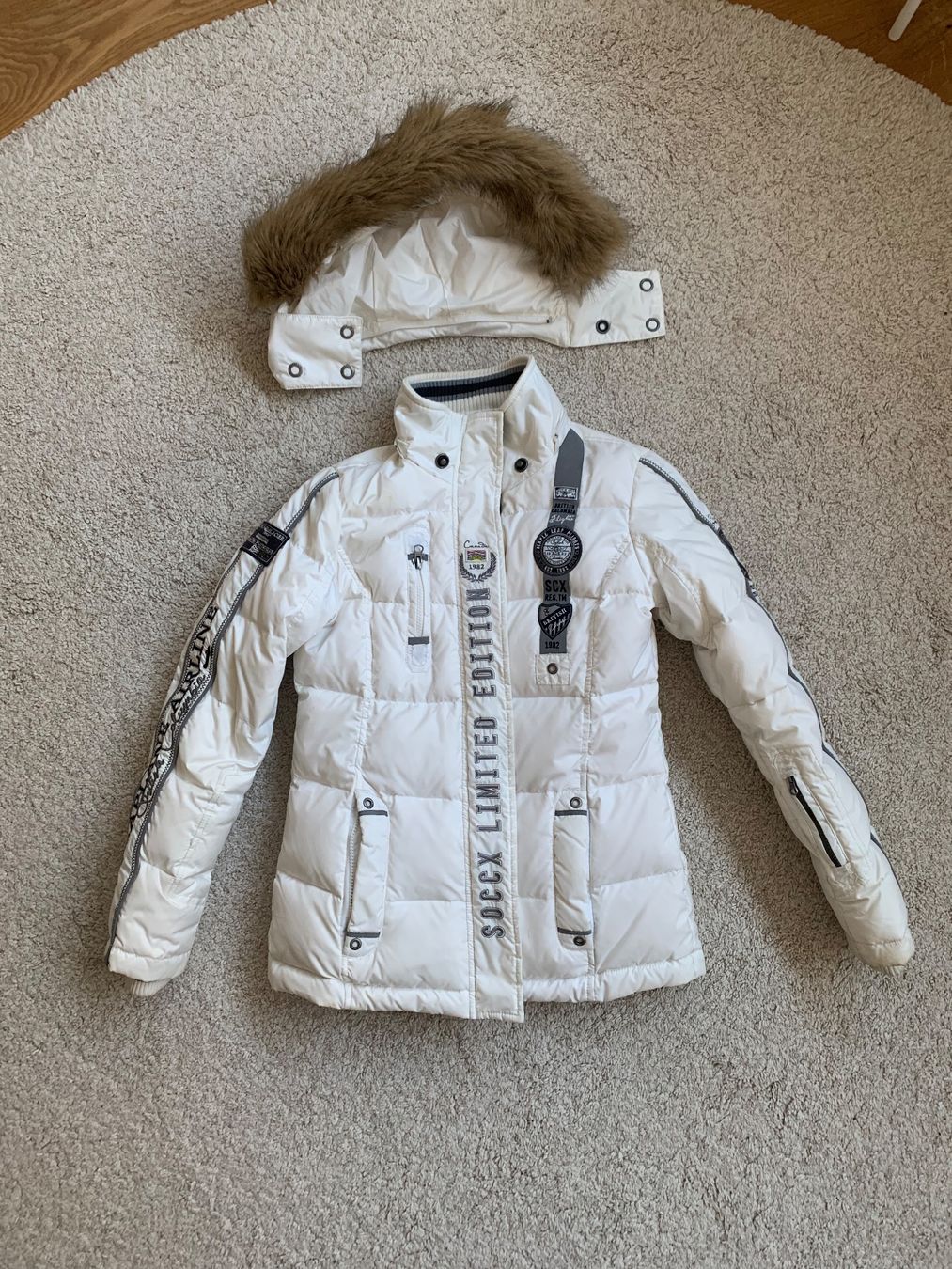 Soccx Giacche: SOCCX Winterjacke weiss – Usato da Binningen venduto da lea_5mf8 6