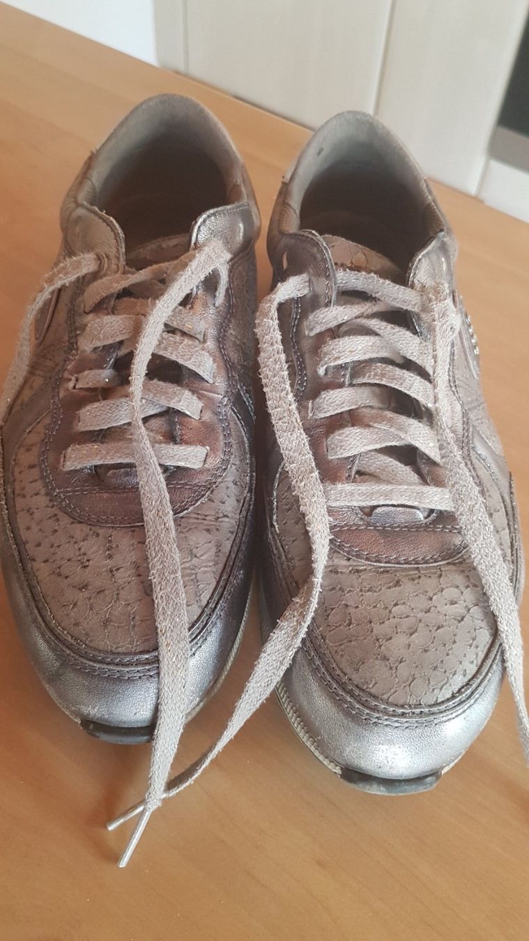 Ecco Scarpe da donna: Basket en cuir grandeur 39 marque Ecco – Usato da Villiers venduto da san_jn5w 1