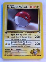 Lt. Surge's Voltorb 1st Gym Heroes - MINT - ab 1.-