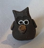 Eule Figur Keramik ganz klein siehe Foto wunder schön