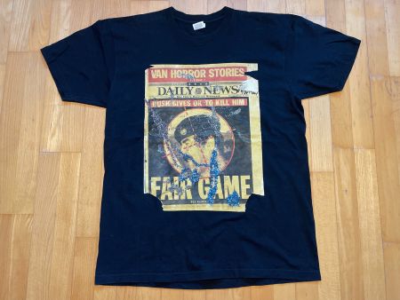 2016 T-Shirt Supreme Dash Snow Saddam Hussein  Sz XL