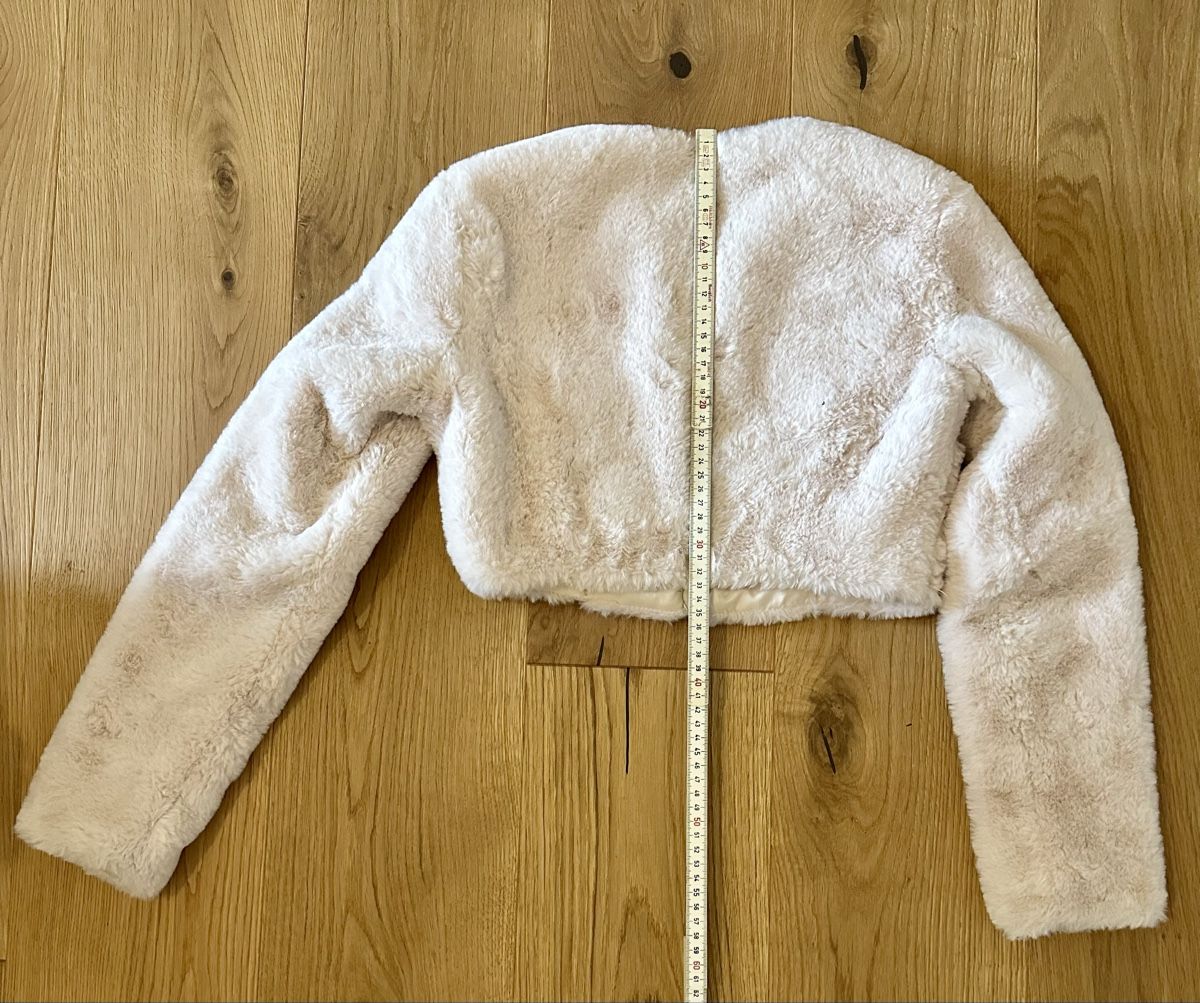 Tally Weijl Giacche: Kunstfell Jacke XS, beige – Usato da Bern venduto da han_v82v 1