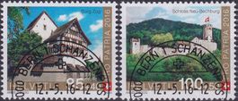 2016, B333-B334 mit Ersttags-Halbmond-Stempel BERN