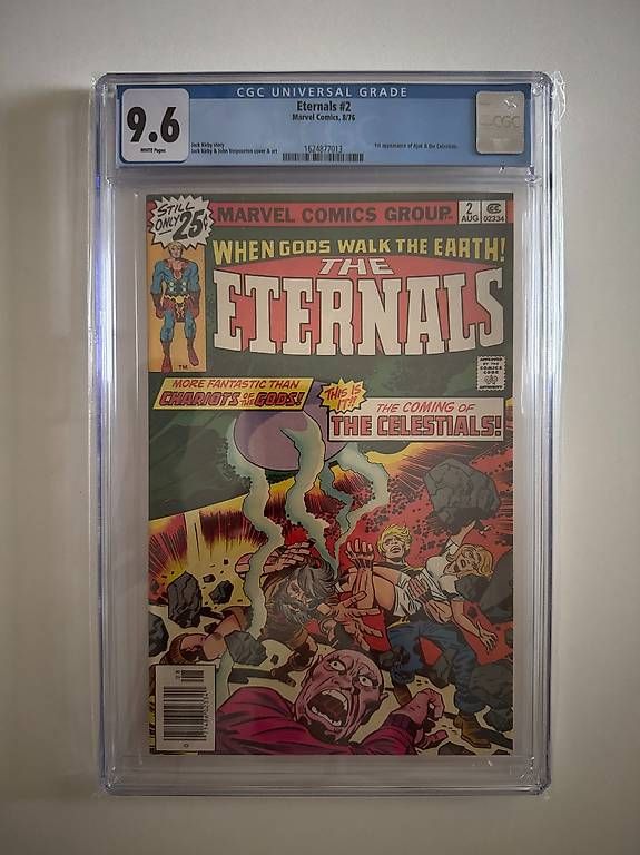 Comics: Eternals #2 (1976) CGC 9.6 – Gebraucht aus Amriswil von MA_GA