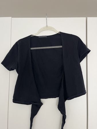 Wickeltop Schwarz OneSize