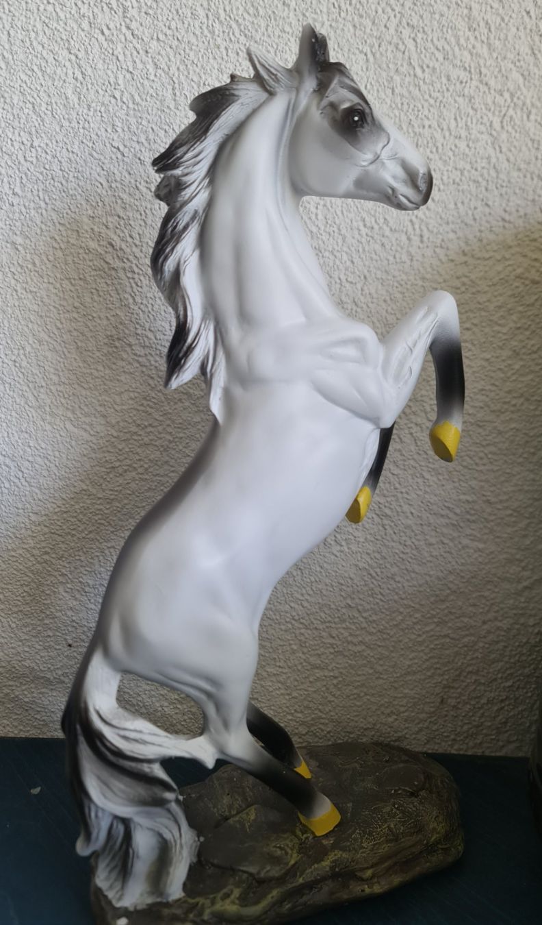 Skulpturen & Statuen: Harz Pferd Figuren Skulptur – Neu (gemäss Beschreibung) aus Uerkheim von Kaufoption 3