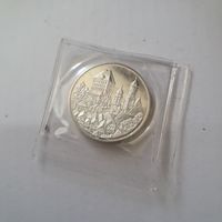 Burgau in Schwaben Silbermedaille Markgrafenstadt selten