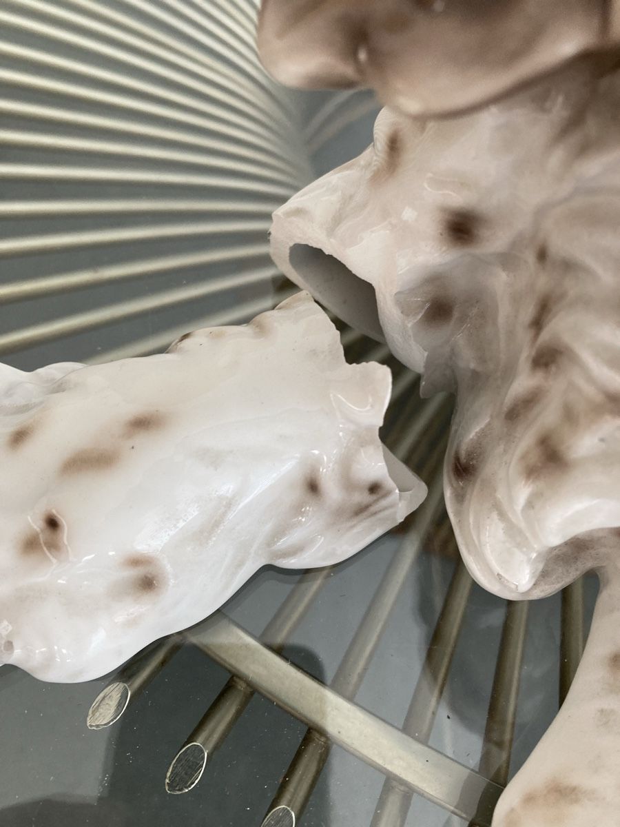 Statuette: Wunderbare Hundefigur Cocker Spaniel, Italien, alt – Usato da Zürich venduto da kostbares 4