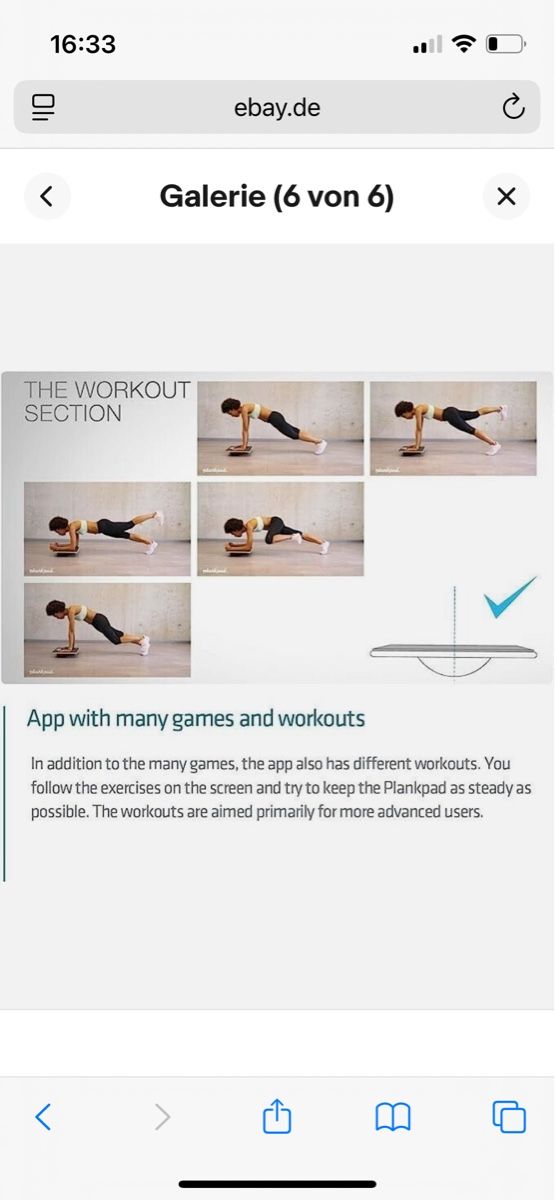 Plankpad Hometrainer: Plankpad Pro – Nuovo e nell'imballaggio originale da Genève venduto da mar_5ds9 4