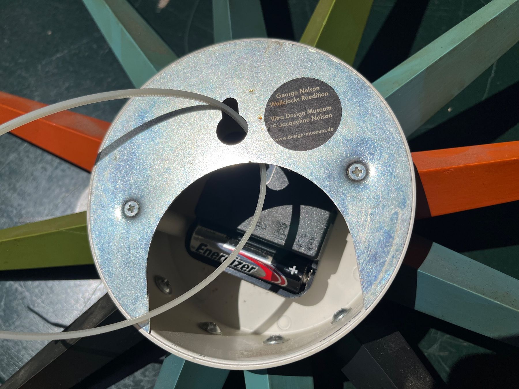 Vitra Orologi da terra & Orologi da parete: 2 x George Nelson Wallclocks Re-Edition Vitra Museum – Usato da Otelfingen venduto da Yossi-68 6