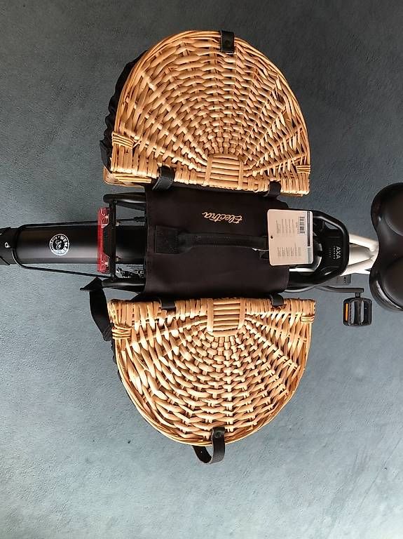 Borse: Rattan Velotaschen Paar – Nuovo (secondo la descrizione) da Rapperswil SG venduto da Rawe3 2