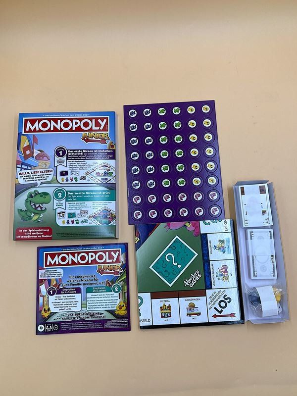 Hasbro Giochi: HASBRO GAMES | Monopoly Junior – Nuovo (secondo la descrizione) da Wittenbach venduto da Restwert_St-Gallen 7