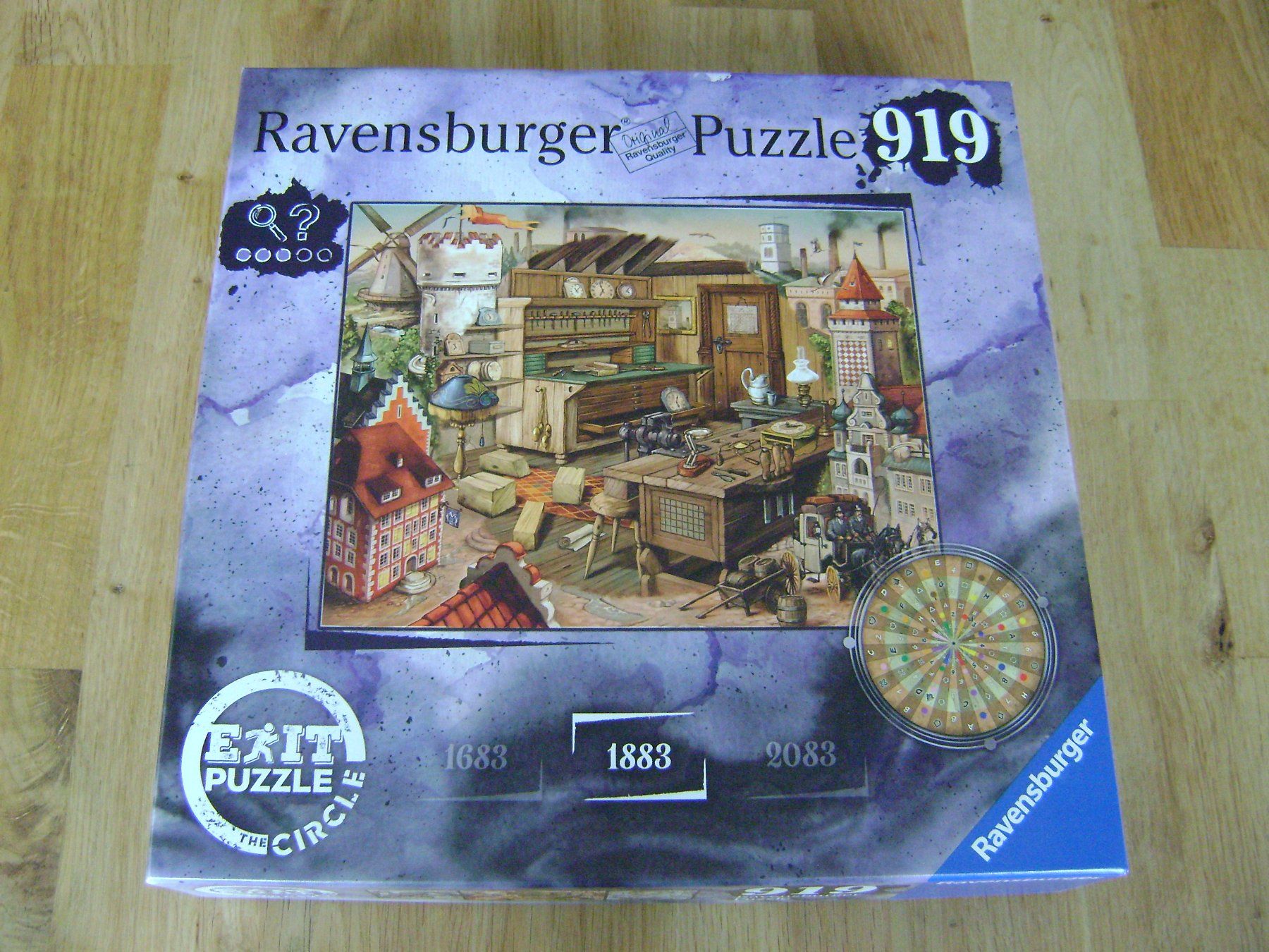 Ravensburger Puzzle: Ravensburger "EXIT-Puzzle" - The Circle Anno 1883 – Usato da Wil SG venduto da Pascal_V