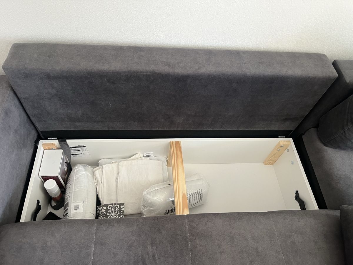 Sofas: Ecksofa Grau zum ausziehen – Gebraucht aus Watt von ale_hvw8 3