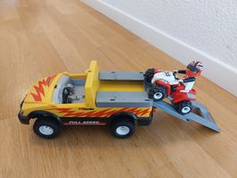 PLAYMOBIL Pick-Up mit Racing Quad (4228)