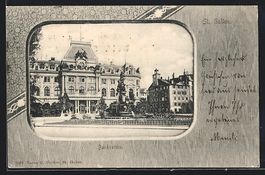 St. Gallen, Brunnen vor dem Bankverein