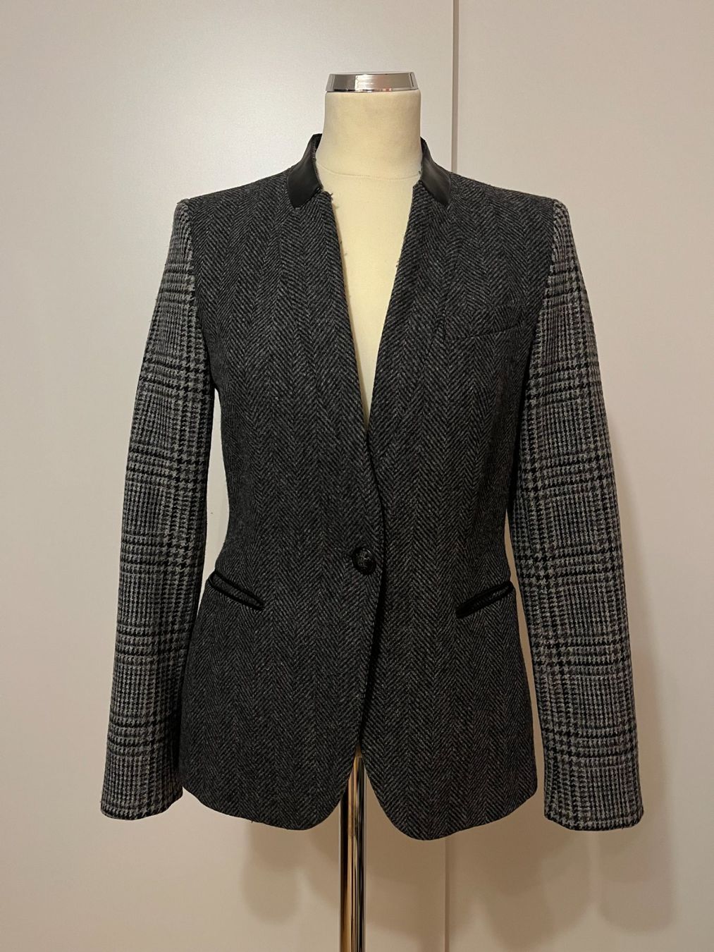 Zara Giacche: Blazer / Wolle / Karo – Usato da Zürich venduto da laudomai