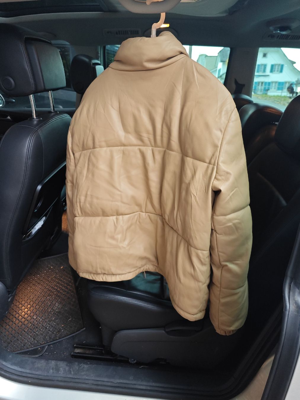 Giacche: Review Jacke in Lederoptik Beige, Gr. M – Difettoso da Wädenswil venduto da macik 1