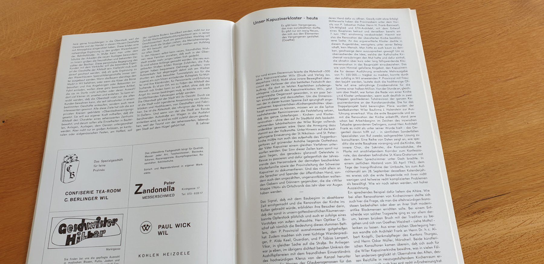Libri: Wil SG - Wilermappe 1964 – Usato da Wil SG venduto da schnups13 2