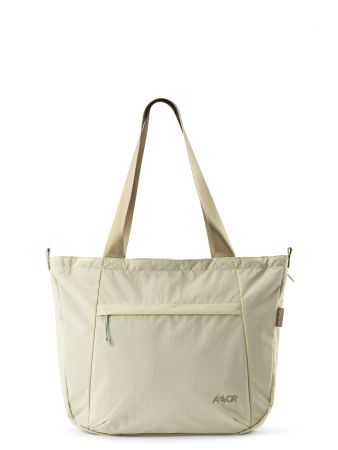AEVOR Bike Shopper – Off-White | Nachhaltige Fahrradtasche