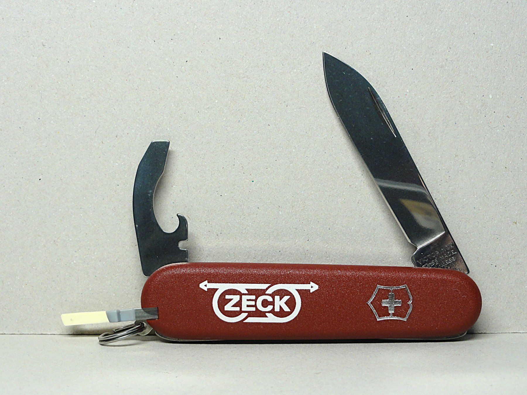 Victorinox Taschenmesser: Victorinox Bantam / Rot 84 mm "EcoLine" ZECK – Gebraucht aus Solduno von albimicio