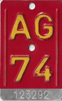 Velonummer AG 74